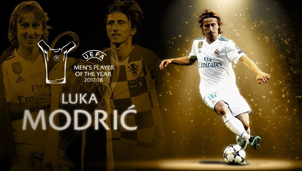 Luka Modric, mejor jugador del año