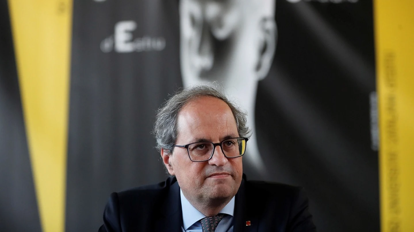 Quim Torra en una imagen de archivo Quim Torra en una imagen de archivo