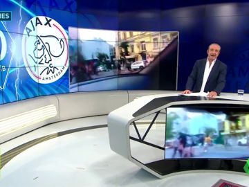 Batalla campal entre aficiones en Kiev Batalla campal entre aficiones en Kiev