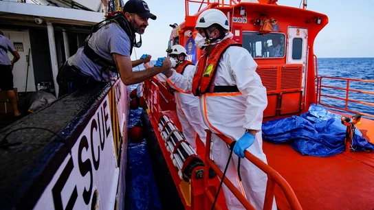 Open Arms y Salvamento Marítimo Open Arms y Salvamento Marítimo