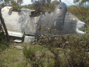 Restos del accidente producido en la región de Oromía, de Etiopía Restos del accidente producido en la región de Oromía, de Etiopía