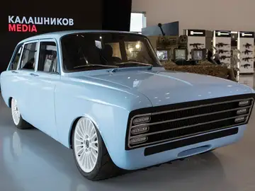 Kalashnikov CV 1. Coche eléctrico ruso Kalashnikov CV 1. Coche eléctrico ruso