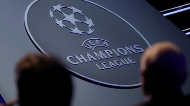 El logo de la UEFA Champions League El logo de la UEFA Champions League