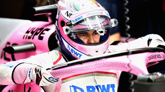Sergio Pérez en el Force India Sergio Pérez en el Force India