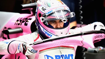 Sergio Pérez en el Force India
