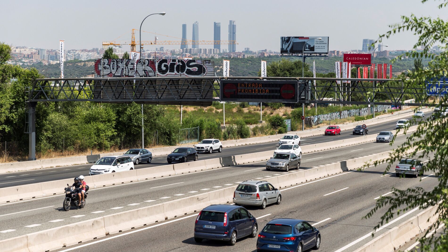 Tr&aacute;fico Madrid