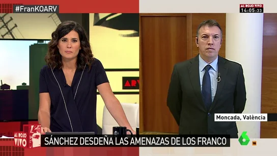 Joaquim Bosch: "La familia de Franco no tiene ningún derecho a que el dictador esté en un espacio de Patrimonio Nacional" Joaquim Bosch: "La familia de Franco no tiene ningún derecho a que el dictador esté en un espacio de Patrimonio Nacional"