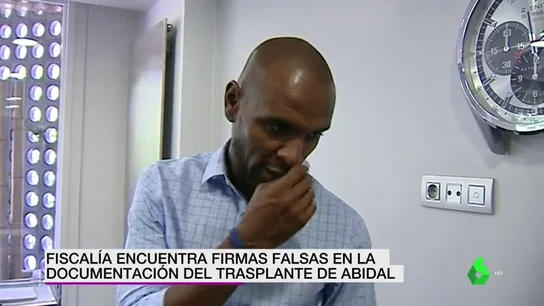 La fiscalía del 'Caso Abidal' descubre firmas falsas en la documentación del transplante La fiscalía del 'Caso Abidal' descubre firmas falsas en la documentación del transplante