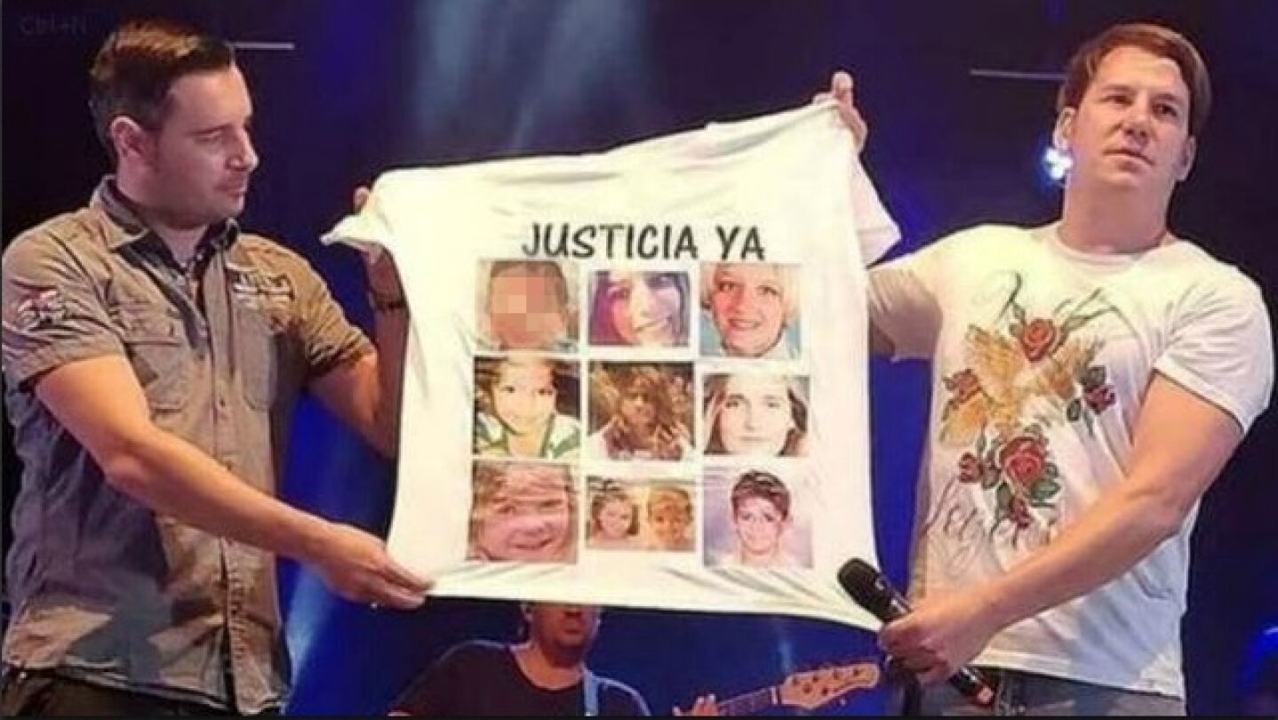 Andy y Lucas piden justicia por cr&iacute;menes contra menores