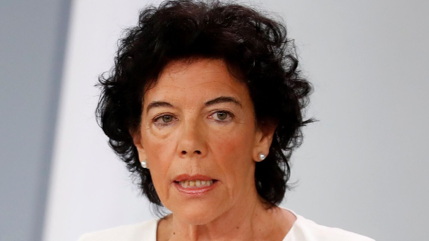 Rueda de prensa de Isabel Cela&aacute; tras el Consejo de Ministros