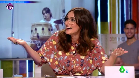 Ana Morgade se sorprende con la reacción de Pedroche Ana Morgade se sorprende con la reacción de Pedroche
