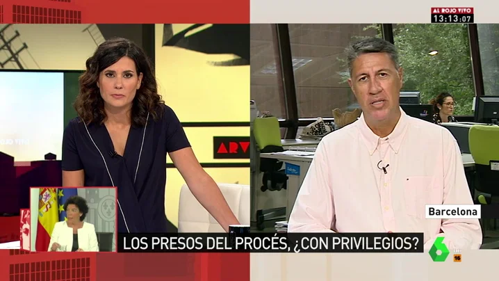 Xavier García Albiol: "Una parte de la población se está radicalizando. En Cataluña podemos acabar a bofetadas" Xavier García Albiol: "Una parte de la población se está radicalizando. En Cataluña podemos acabar a bofetadas"