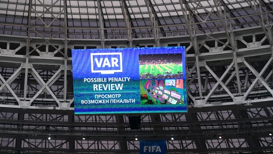 El VAR, en acción El VAR, en acción