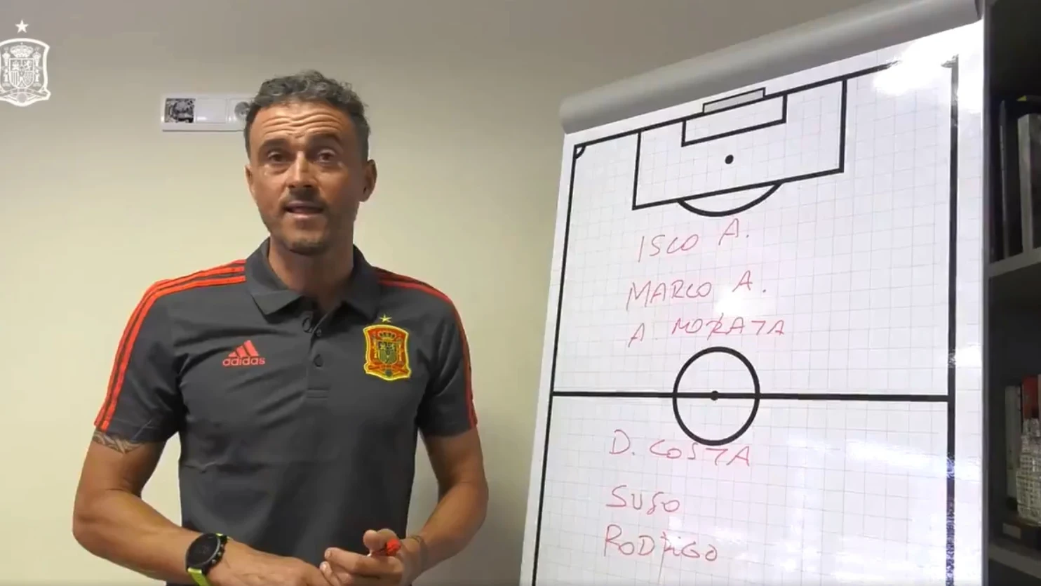 Primera lista de Luis Enrique