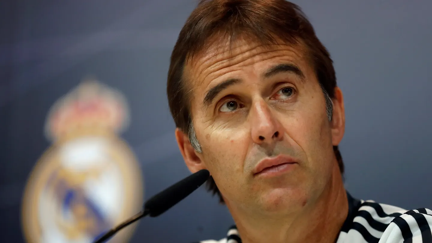 Lopetegui en rueda de prensa Lopetegui en rueda de prensa
