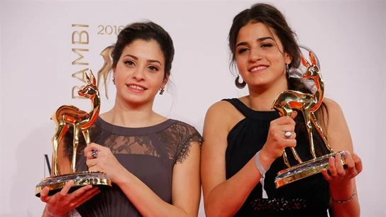 Las hermanas Sarah y Yusra Mardini Las hermanas Sarah y Yusra Mardini