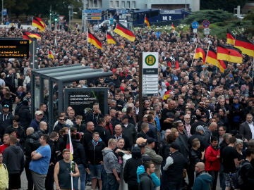Manifestación en Chemnitz Manifestación en Chemnitz