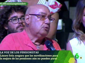 Lázaro Sola, pensionista Lázaro Sola, pensionista