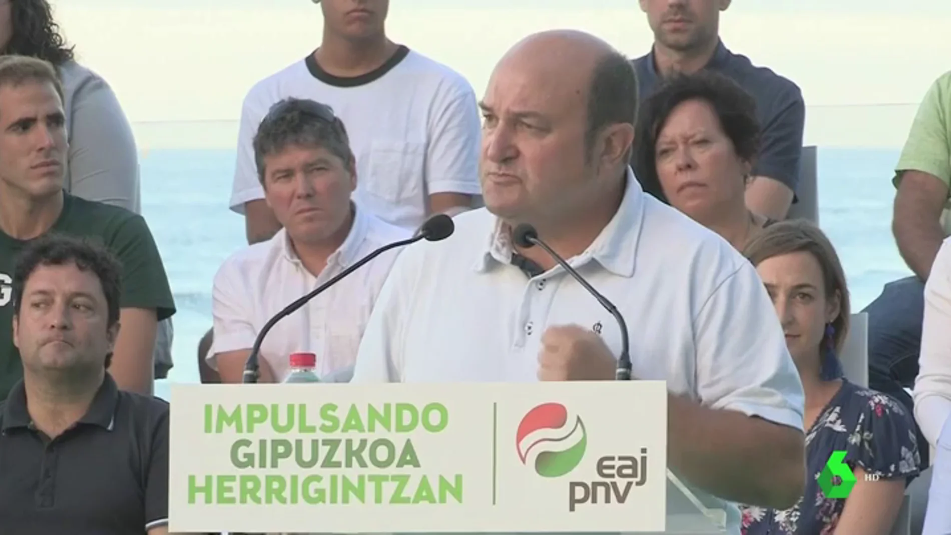 Ortuzar, PNV: "Nuestros votos van a estar para que la Legislatura dure, solo pedimos la misma implicación para que el autogobierno vasco avance y se cumpla la ley"