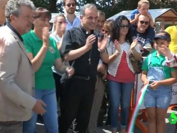 Amatrice celebra 'volver a empezar' Amatrice celebra 'volver a empezar'