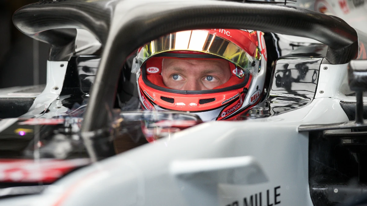 Kevin Magnussen, en el Haas