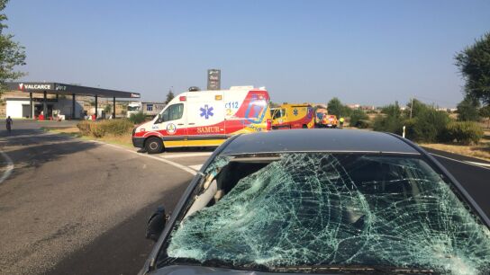 Imagen del lugar del atropello