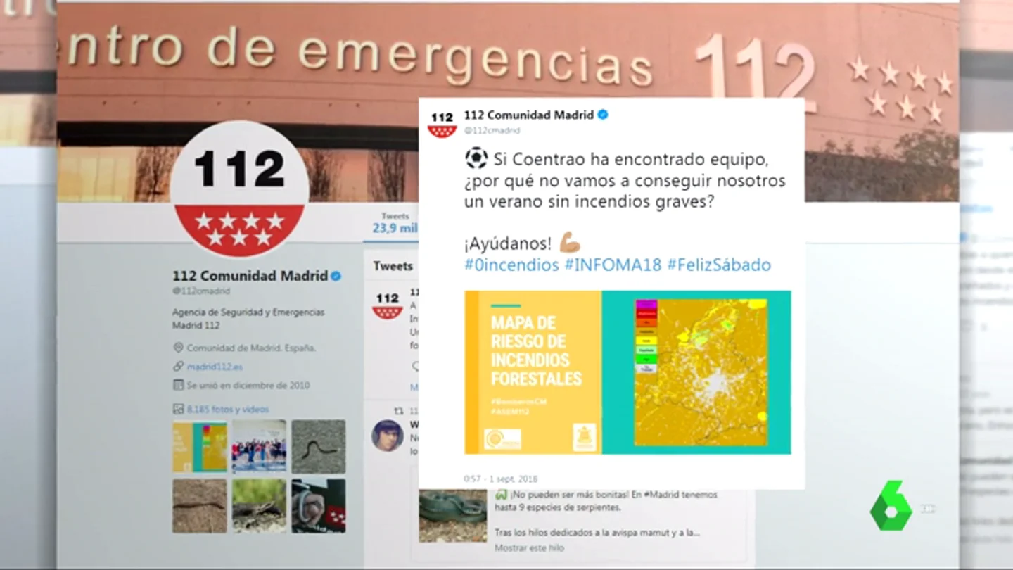 El 112 de la Comunidad de Madrid pide perdón tras mofarse de Coentrao: "Si él ha encontrado equipo..." El 112 de la Comunidad de Madrid pide perdón tras mofarse de Coentrao: "Si él ha encontrado equipo..."