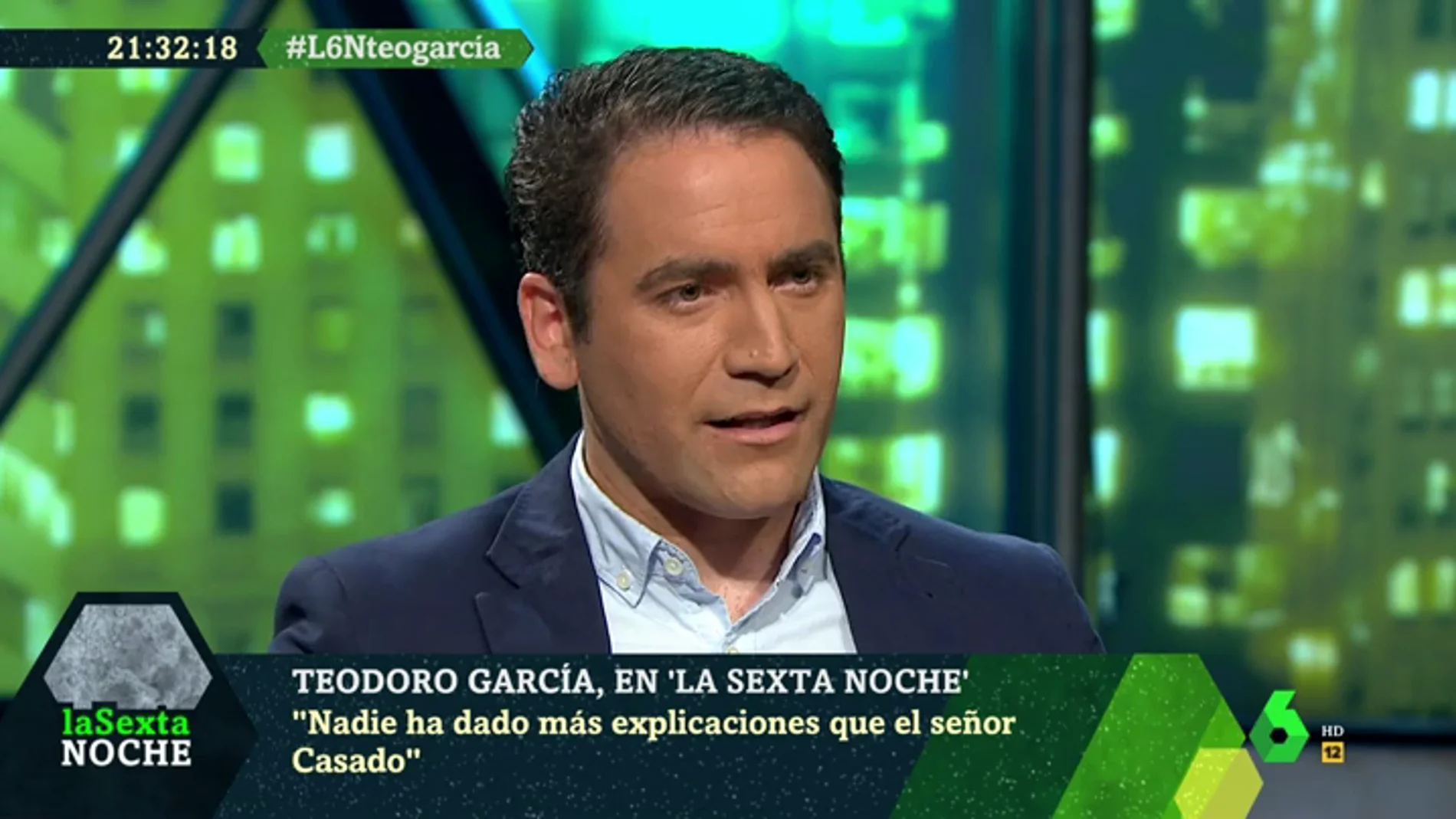 Teodoro García en laSexta Noche