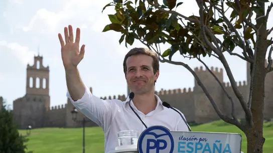 El presidente del PP, Pablo Casado El presidente del PP, Pablo Casado