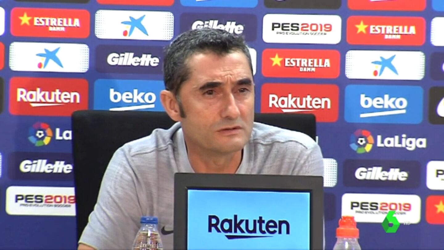 Valverde, sobre Piqu&eacute;: "Los que defendemos al club tenemos vida privada, pero tambi&eacute;n una imagen p&uacute;blica"