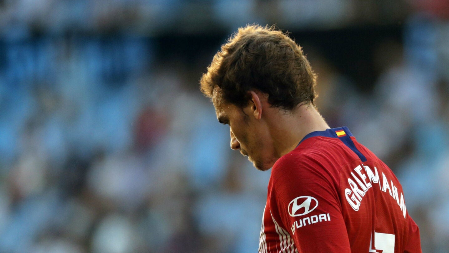 Griezmann, cabizbajo