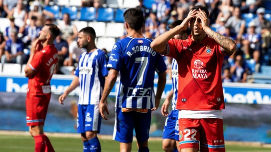 Mario Hermoso se lamenta Mario Hermoso se lamenta