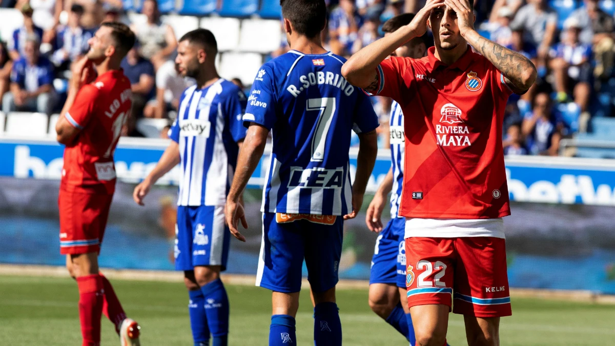 Mario Hermoso se lamenta