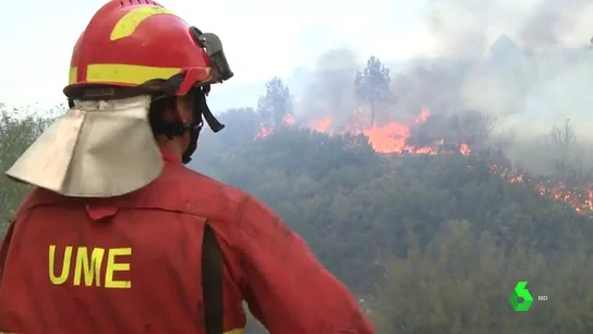 Imagen de un incendio Imagen de un incendio