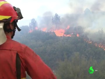 Imagen de un incendio Imagen de un incendio