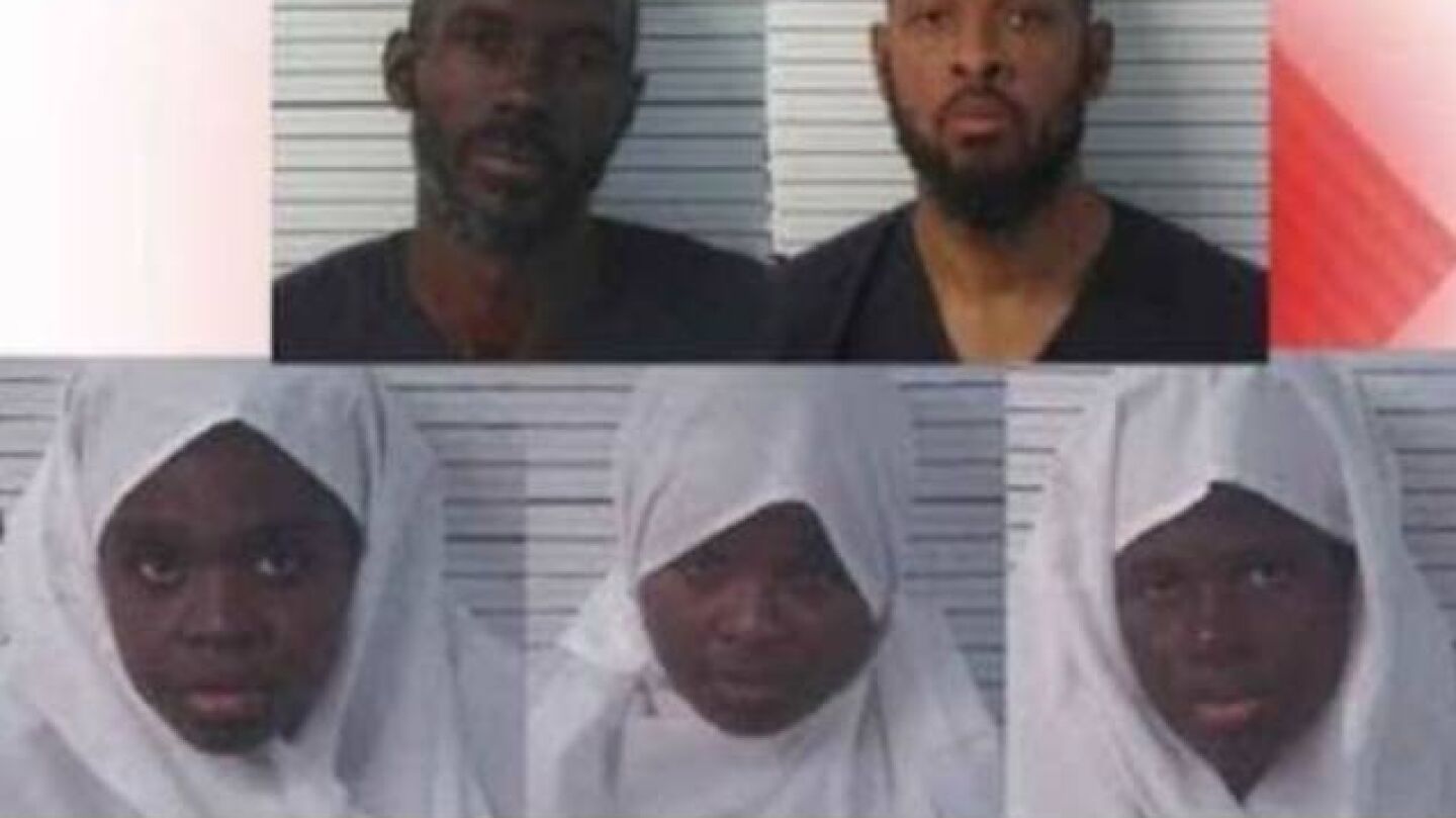 Imagen de los detenidos en Nuevo M&eacute;xico