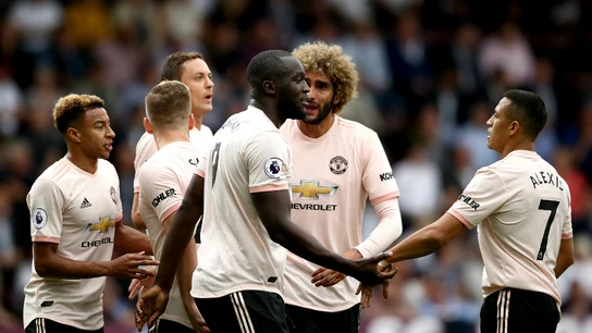 Lukaku celebra un gol Lukaku celebra un gol