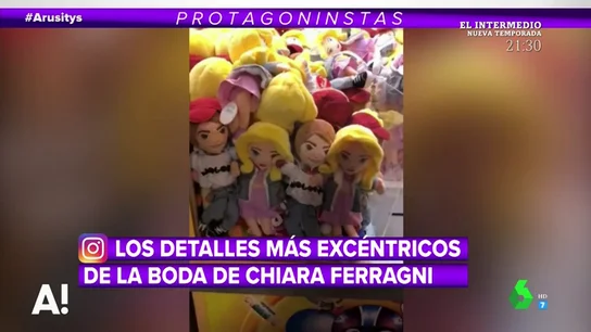 Los detalles más excéntricos de la boda de Chiara Ferragni Los detalles más excéntricos de la boda de Chiara Ferragni