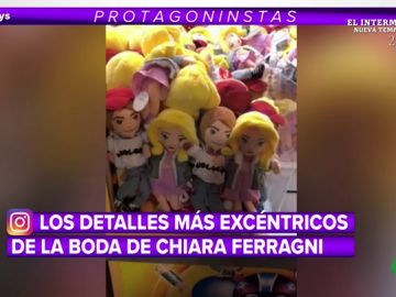 Los detalles más excéntricos de la boda de Chiara Ferragni Los detalles más excéntricos de la boda de Chiara Ferragni