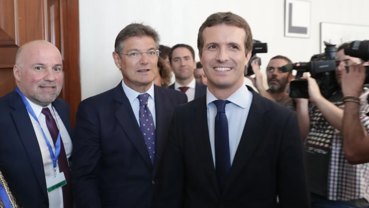 El presidente del PP, Pablo Casado El presidente del PP, Pablo Casado