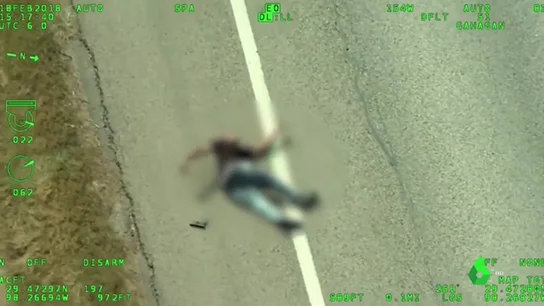 Un sospechoso abatido tras una persecución en EEUU Un sospechoso abatido tras una persecución en EEUU