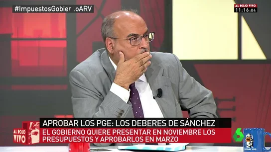 "Elecciones generales en marzo de 2019": el pronóstico de Enric Juliana si Sánchez no saca los Presupuestos adelante "Elecciones generales en marzo de 2019": el pronóstico de Enric Juliana si Sánchez no saca los Presupuestos adelante
