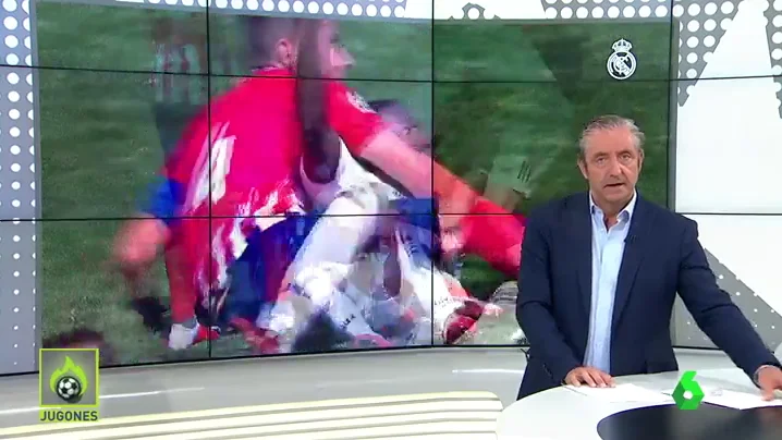 El capitán del Atleti B trató de morder a Vinícius Jr en pleno partido El capitán del Atleti B trató de morder a Vinícius Jr en pleno partido
