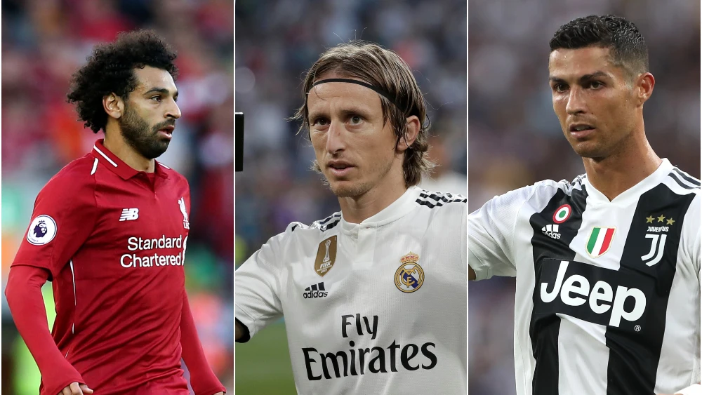 Salah, Modric y Cristiano, candidatos al premio 'The Best'