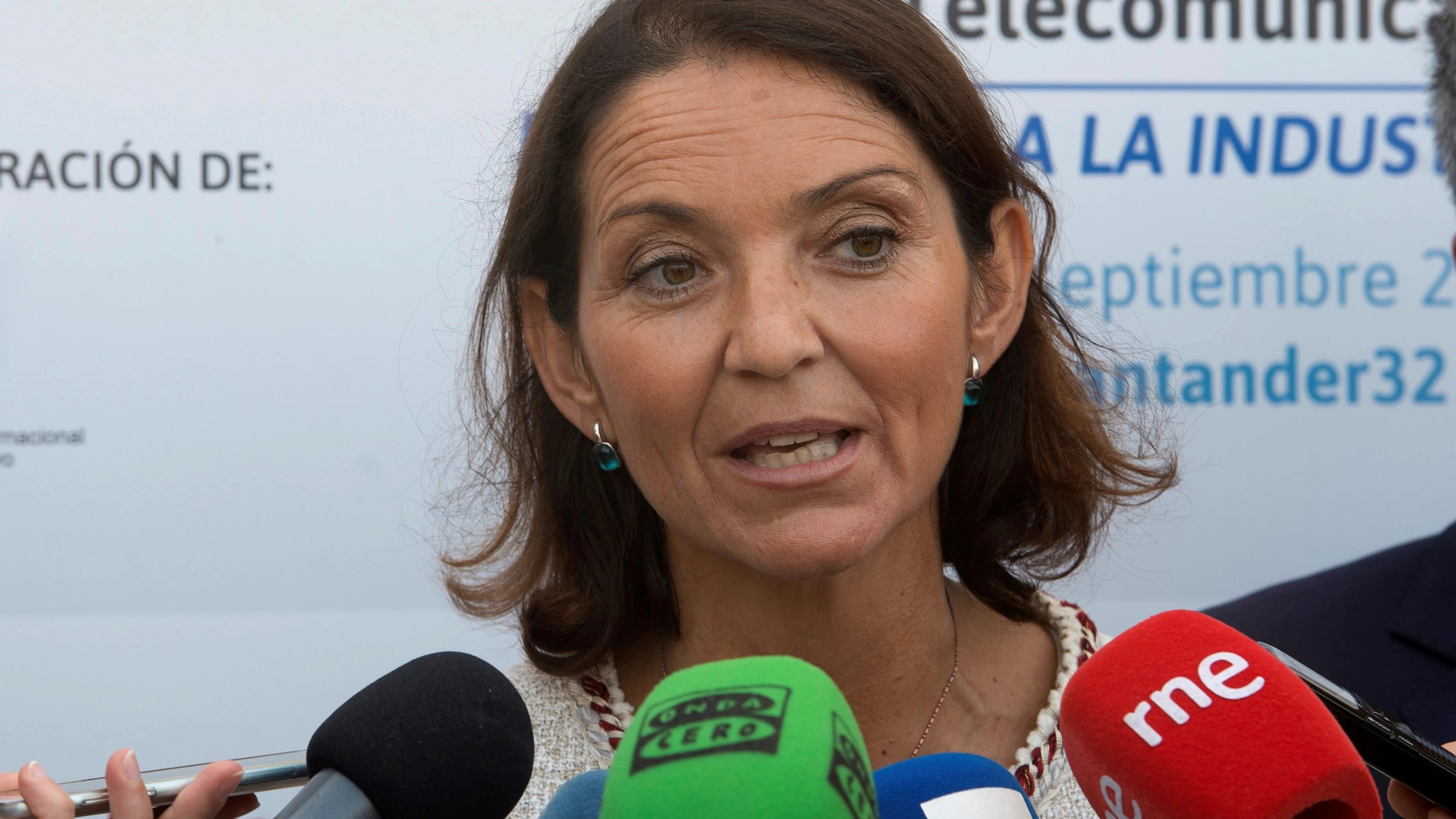 La ministra de Industria Comercio y Turismo, Reyes Maroto