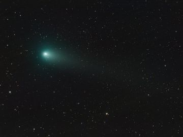 El cometa 21P/Giacobini-Zinner fotografiado el pasado 18 de agosto desde los alrededores de Moscú (Rusia