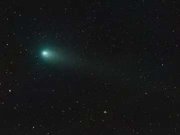 El cometa 21P/Giacobini-Zinner fotografiado el pasado 18 de agosto desde los alrededores de Moscú (Rusia El cometa 21P/Giacobini-Zinner fotografiado el pasado 18 de agosto desde los alrededores de Moscú (Rusia