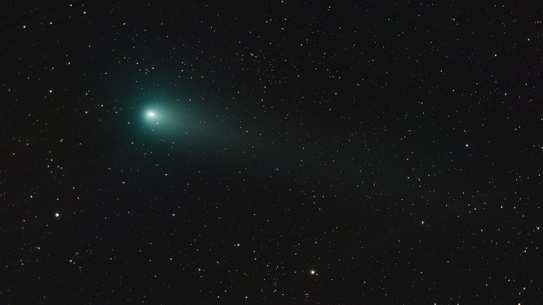 El cometa 21P/Giacobini-Zinner fotografiado el pasado 18 de agosto desde los alrededores de Moscú (Rusia