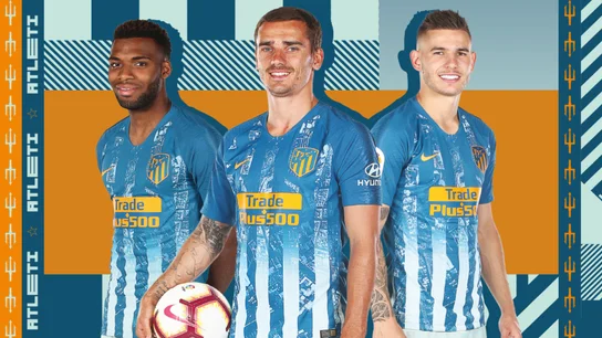 La tercera equipación del Atlético de Madrid para la temporada 2018/2019 La tercera equipación del Atlético de Madrid para la temporada 2018/2019