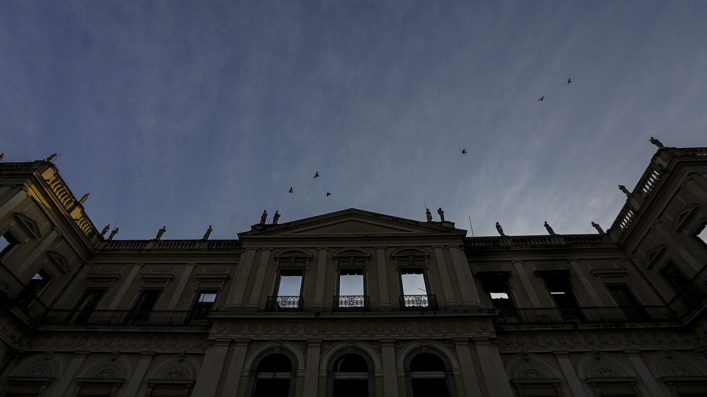 Vista general del Museo Nacional de R&iacute;o de Janeiro